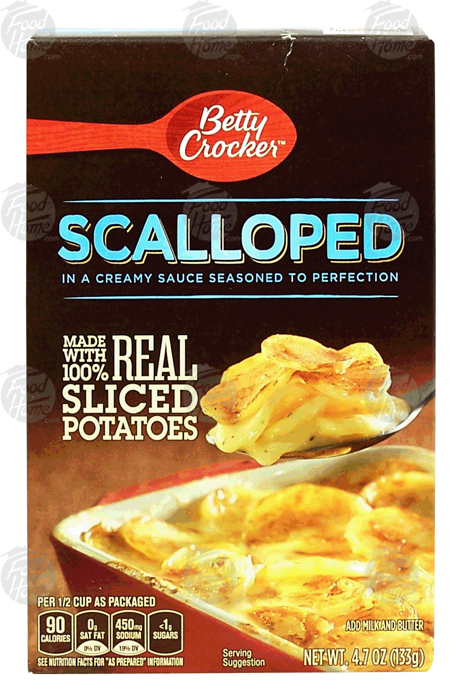 Betty Crocker  scalloped 100% real potatoes Full-Size Picture